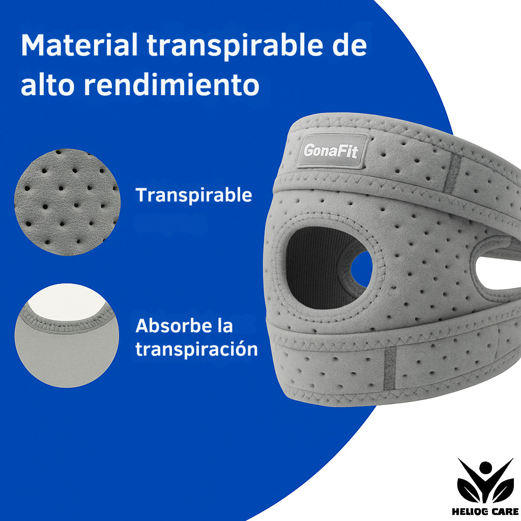 Rodillera GonaFit – alivio inmediato del dolor y soporte total de movimiento 🇲🇽
