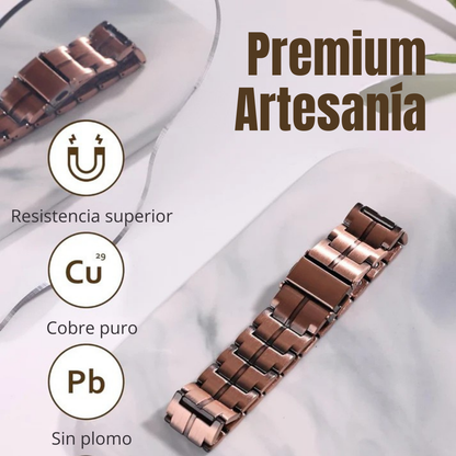 CobreZen™ – Pulsera terapéutica de cobre auténtico