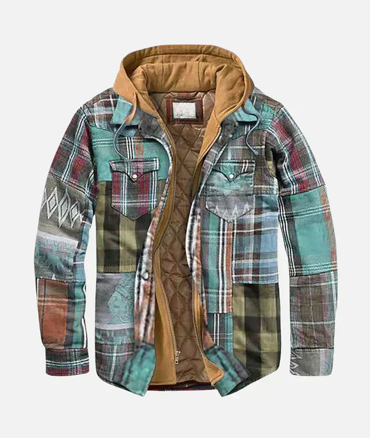 Rivano™ – Chaqueta Patchwork Cálida y Versátil