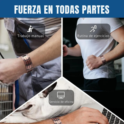 CobreZen™ – Pulsera terapéutica de cobre auténtico