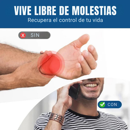 CobreZen™ – Pulsera terapéutica de cobre auténtico