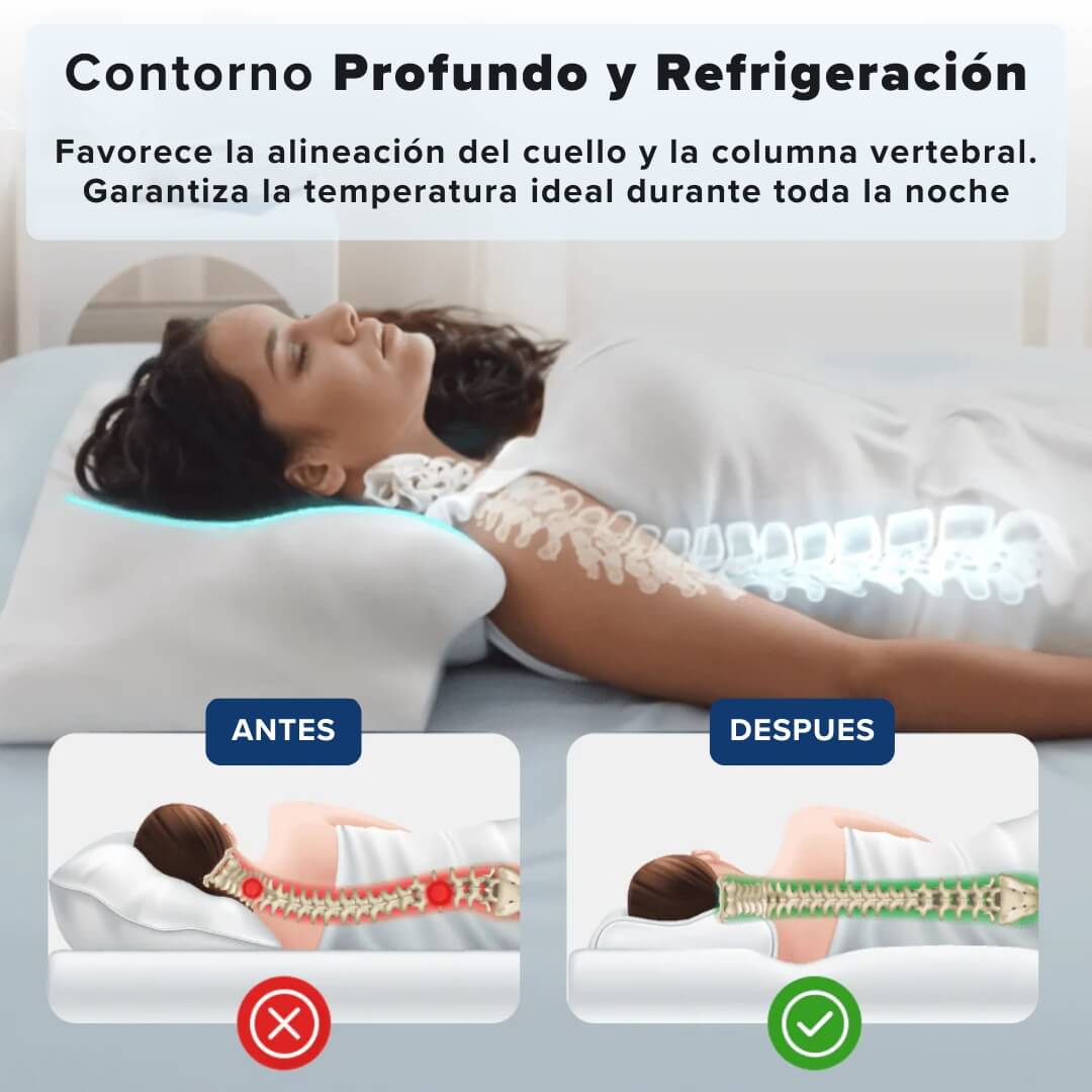 Almohada Premium Contorno Alivio