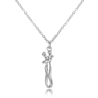 AbrazoEterno™ – Collar símbolo de amor infinito