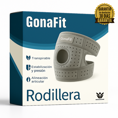 Rodillera GonaFit – alivio inmediato del dolor y soporte total de movimiento 🇲🇽