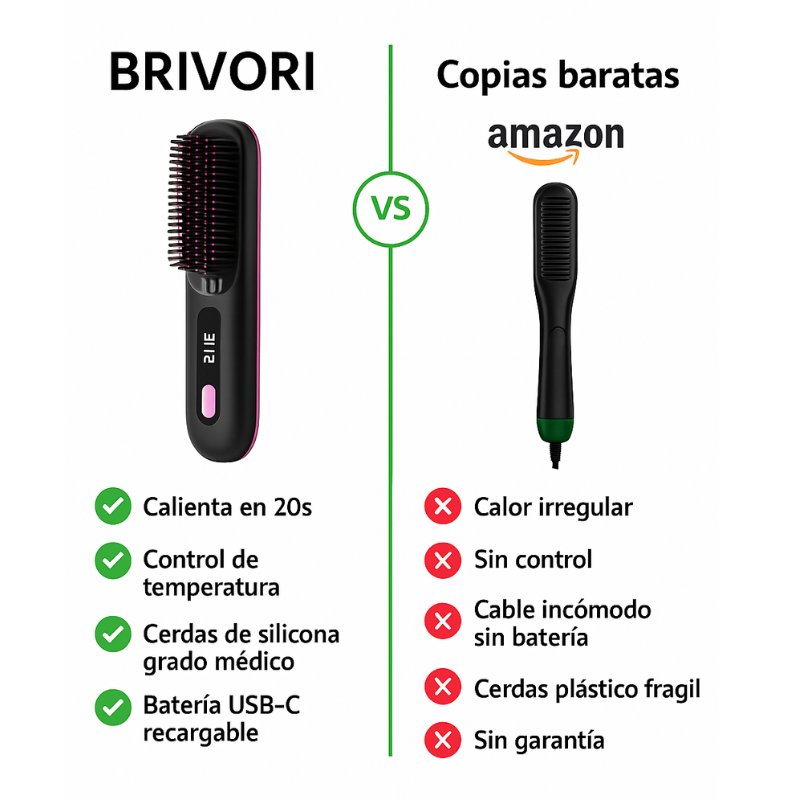 Cepillo alisador Brivori