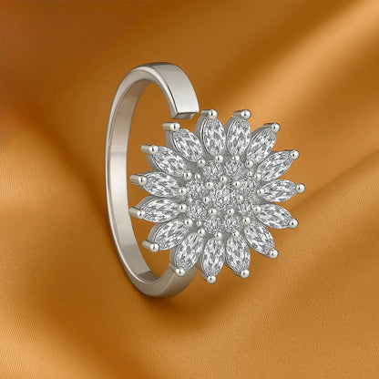 SerenityBloom™ – Anillo contra la ansiedad con diseño floral