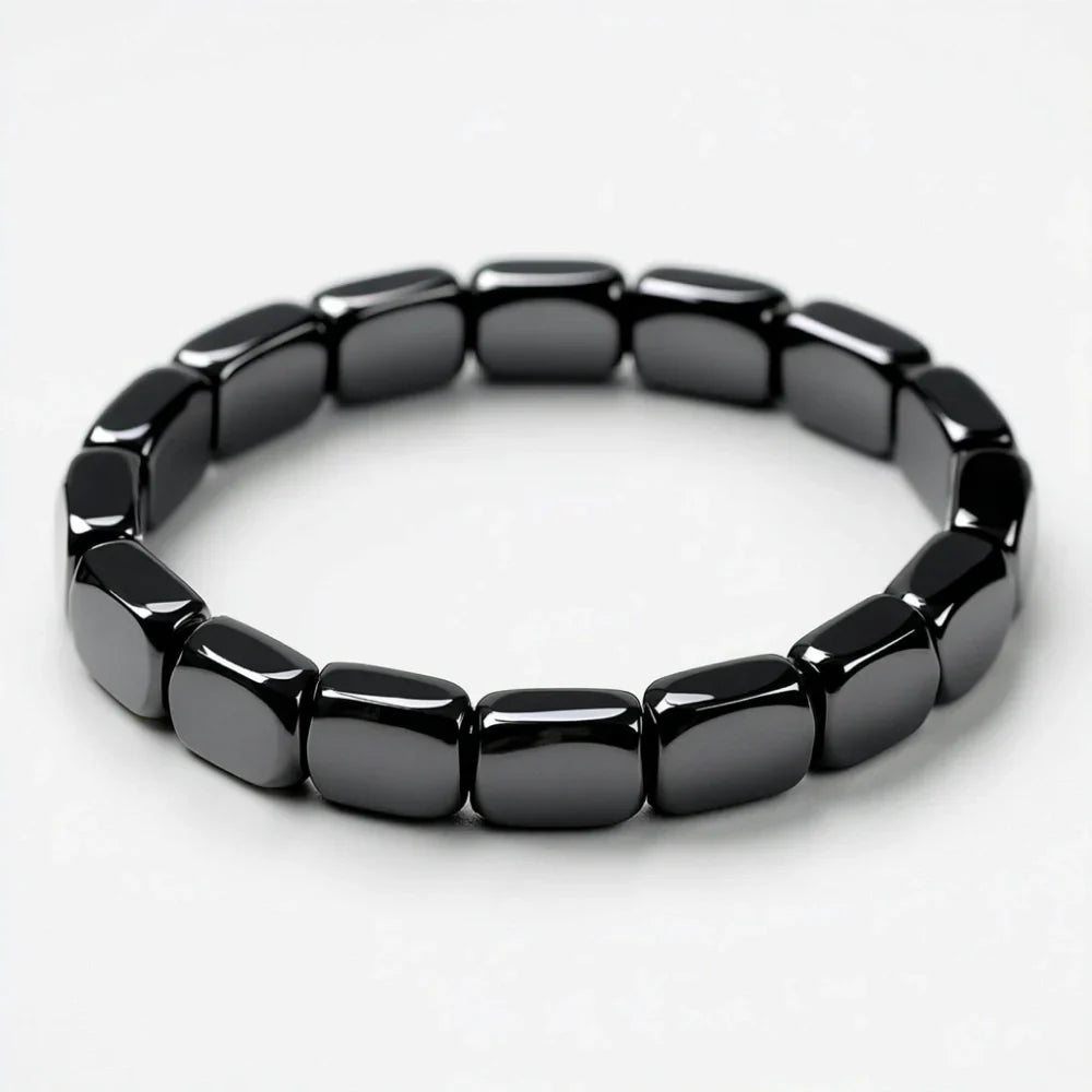 Onyros™ – Pulsera Magnética de Hematita