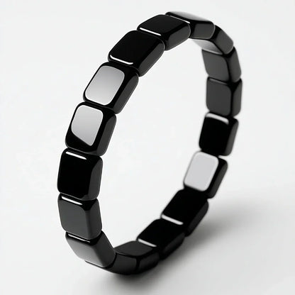 Onyros™ – Pulsera Magnética de Hematita