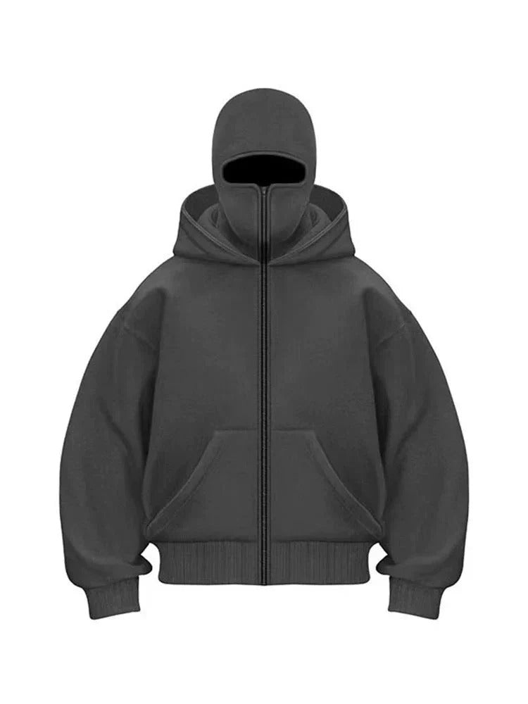 HushHood™ – Sudadera con Pasamontañas Integrado