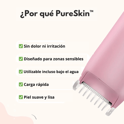 PureSkin™  – Afeitadora eléctrica para mujer