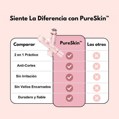 PureSkin™  – Afeitadora eléctrica para mujer