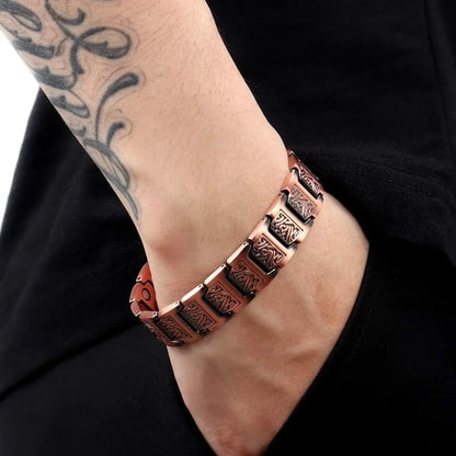 CobreZen™ – Pulsera terapéutica de cobre auténtico