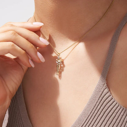AbrazoEterno™ – Collar símbolo de amor infinito