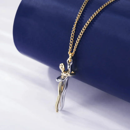 AbrazoEterno™ – Collar símbolo de amor infinito